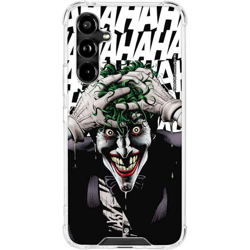 DC Comics The Joker Killing Joke Variant Cover Art by Brian Bolland Galaxy A54 5G Clear Case