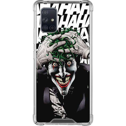DC Comics The Joker Killing Joke Variant Cover Art by Brian Bolland Galaxy A71 5G Clear Case