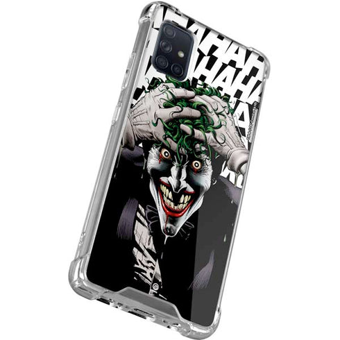 DC Comics The Joker Killing Joke Variant Cover Art by Brian Bolland Galaxy A71 5G Clear Case