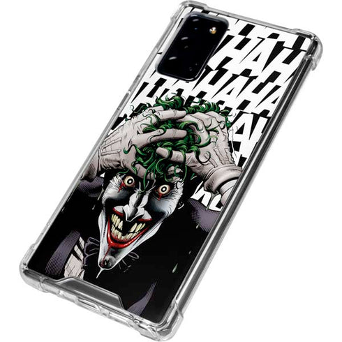 DC Comics The Joker Killing Joke Variant Cover Art by Brian Bolland Galaxy Note20 5G Clear Case
