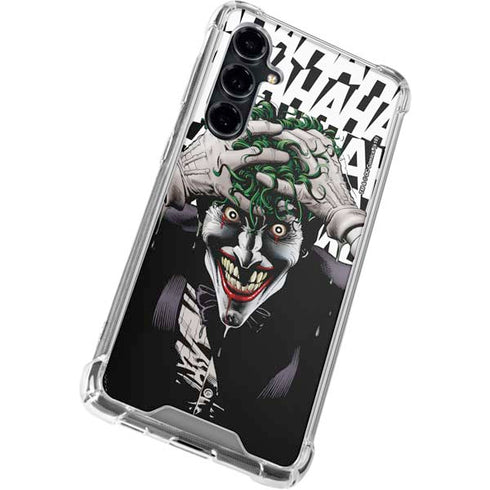 DC Comics The Joker Killing Joke Variant Cover Art by Brian Bolland Galaxy S23 FE Clear Case