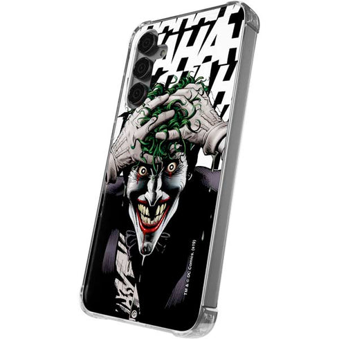DC Comics The Joker Killing Joke Variant Cover Art by Brian Bolland Galaxy S24 Plus Clear Case