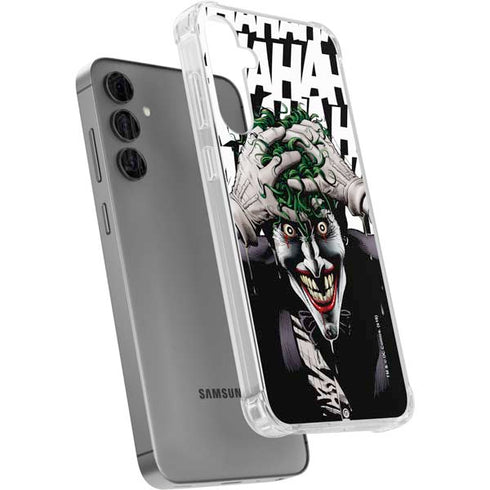 DC Comics The Joker Killing Joke Variant Cover Art by Brian Bolland Galaxy S24 Plus Clear Case