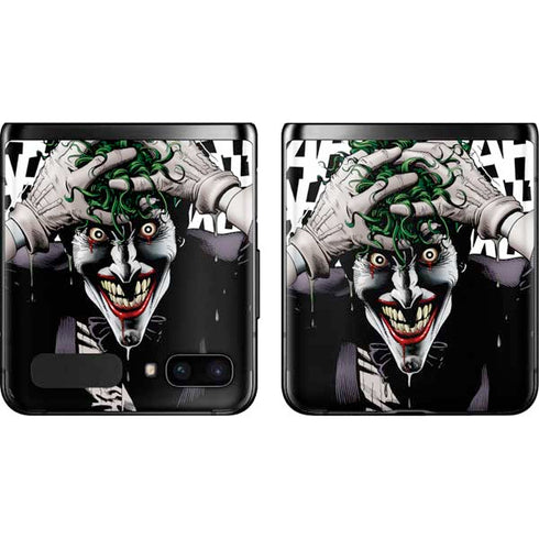 DC Comics The Joker Killing Joke Variant Cover Art by Brian Bolland Galaxy Z Flip Skin