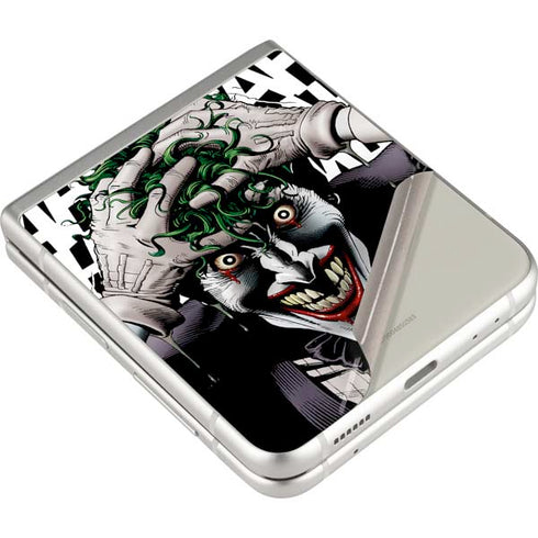 DC Comics The Joker Killing Joke Variant Cover Art by Brian Bolland Galaxy Z Flip3 5G Skin