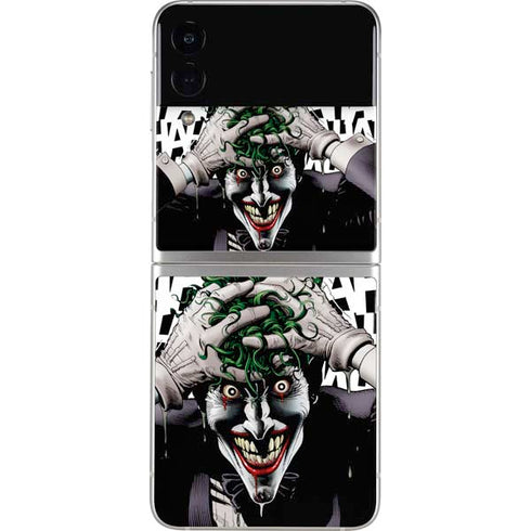 DC Comics The Joker Killing Joke Variant Cover Art by Brian Bolland Galaxy Z Flip4 5G Skin