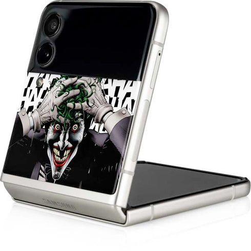 DC Comics The Joker Killing Joke Variant Cover Art by Brian Bolland Galaxy Z Flip4 5G Skin