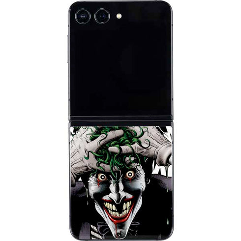 DC Comics The Joker Killing Joke Variant Cover Art by Brian Bolland Galaxy Z Flip5 5G Skin