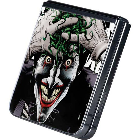 DC Comics The Joker Killing Joke Variant Cover Art by Brian Bolland Galaxy Z Flip5 5G Skin