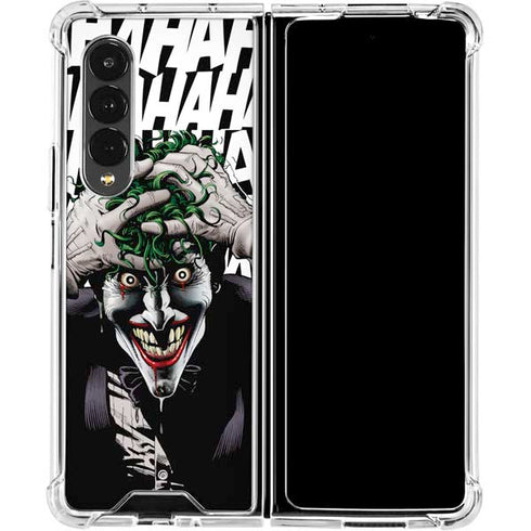 DC Comics The Joker Killing Joke Variant Cover Art by Brian Bolland Galaxy Z Fold4 5G Clear Case