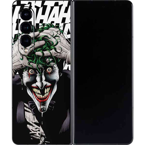 DC Comics The Joker Killing Joke Variant Cover Art by Brian Bolland Galaxy Z Fold4 5G Skin