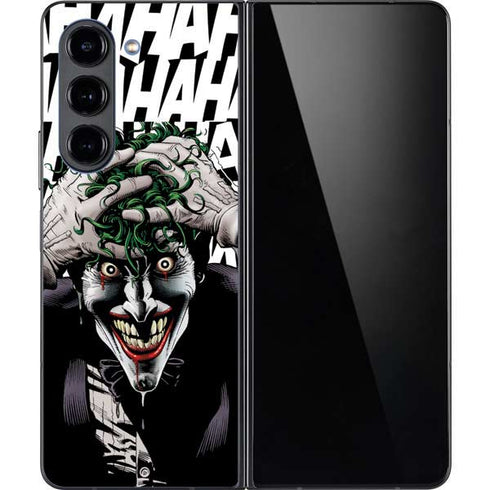 DC Comics The Joker Killing Joke Variant Cover Art by Brian Bolland Galaxy Z Fold5 5G Skin