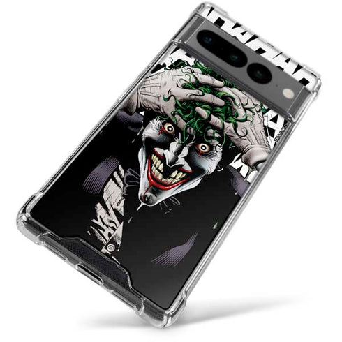 DC Comics The Joker Killing Joke Variant Cover Art by Brian Bolland Google Pixel 7 Pro Clear Case