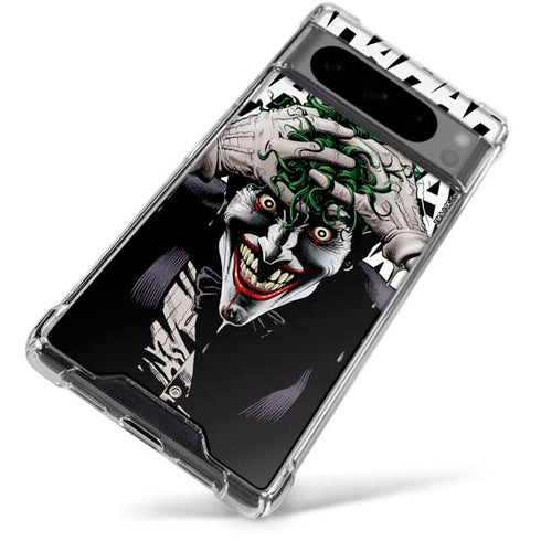 DC Comics The Joker Killing Joke Variant Cover Art by Brian Bolland Google Pixel 8 Pro Clear Case