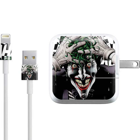 DC Comics The Joker Killing Joke Variant Cover Art by Brian Bolland iPad Charger (10W USB) Skin