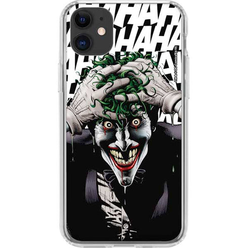 DC Comics The Joker Killing Joke Variant Cover Art by Brian Bolland iPhone 11 Clear Case