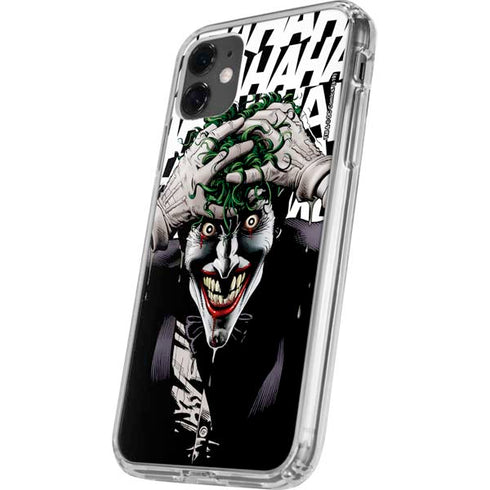 DC Comics The Joker Killing Joke Variant Cover Art by Brian Bolland iPhone 11 Clear Case
