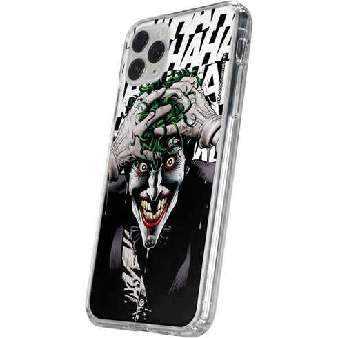DC Comics The Joker Killing Joke Variant Cover Art by Brian Bolland iPhone 11 Pro Clear Case