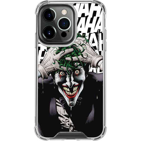 DC Comics The Joker Killing Joke Variant Cover Art by Brian Bolland iPhone 13 Pro Clear Case