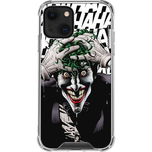 DC Comics The Joker Killing Joke Variant Cover Art by Brian Bolland iPhone 14 Plus Clear Case