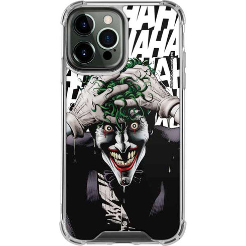 DC Comics The Joker Killing Joke Variant Cover Art by Brian Bolland iPhone 15 Pro Max Clear Case