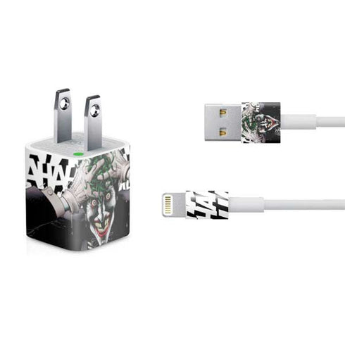 DC Comics The Joker Killing Joke Variant Cover Art by Brian Bolland iPhone Charger (5W USB) Skin