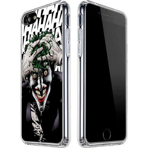 DC Comics The Joker Killing Joke Variant Cover Art by Brian Bolland iPhone SE (2nd & 3rd Gen) Clear Case