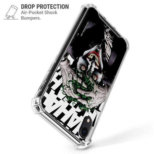 DC Comics The Joker Killing Joke Variant Cover Art by Brian Bolland iPhone XR Clear Case