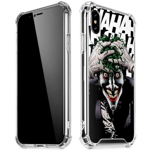 DC Comics The Joker Killing Joke Variant Cover Art by Brian Bolland iPhone XS Max Clear Case