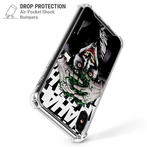 DC Comics The Joker Killing Joke Variant Cover Art by Brian Bolland iPhone XS Max Clear Case