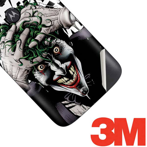 DC Comics The Joker Killing Joke Variant Cover Art by Brian Bolland Moto E5 Play Skin