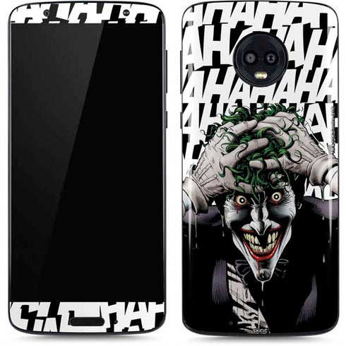 DC Comics The Joker Killing Joke Variant Cover Art by Brian Bolland Moto G6 Skin