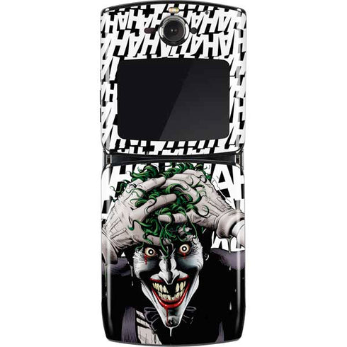 DC Comics The Joker Killing Joke Variant Cover Art by Brian Bolland Motorola RAZR Skin