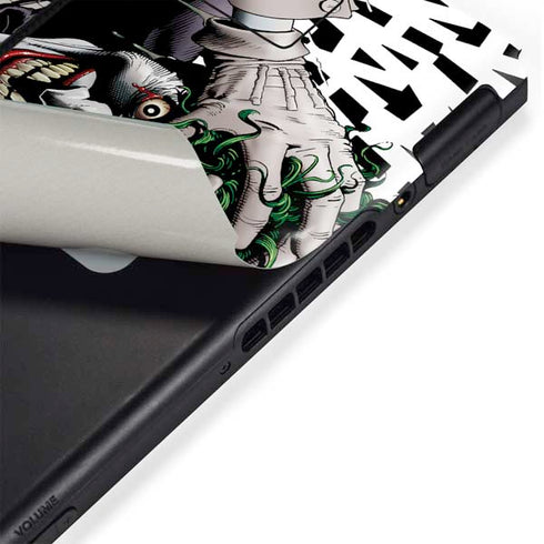 DC Comics The Joker Killing Joke Variant Cover Art by Brian Bolland Nintendo Switch Bundle Skin