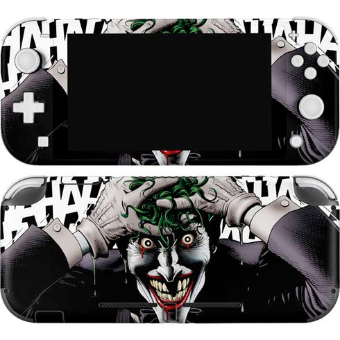 DC Comics The Joker Killing Joke Variant Cover Art by Brian Bolland Nintendo Switch Lite Skin
