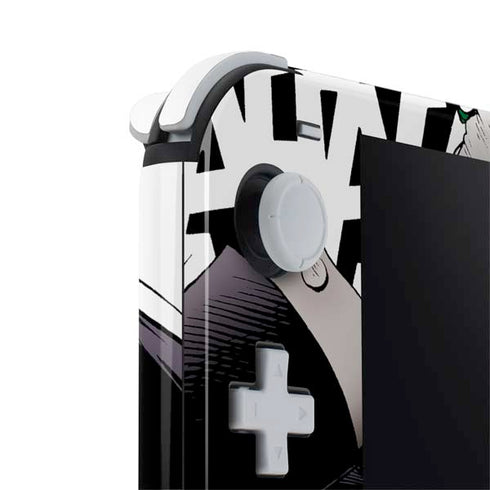 DC Comics The Joker Killing Joke Variant Cover Art by Brian Bolland Nintendo Switch Lite Skin