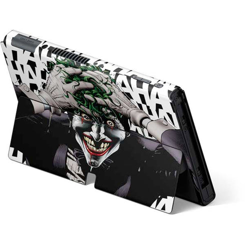 DC Comics The Joker Killing Joke Variant Cover Art by Brian Bolland Nintendo Switch OLED (2021) Skin