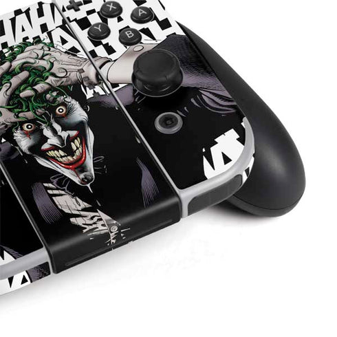 DC Comics The Joker Killing Joke Variant Cover Art by Brian Bolland Nintendo Switch OLED (2021) Skin