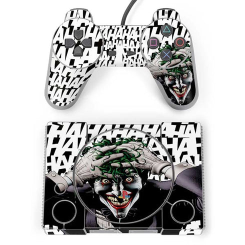 DC Comics The Joker Killing Joke Variant Cover Art by Brian Bolland PlayStation Classic Bundle Skin