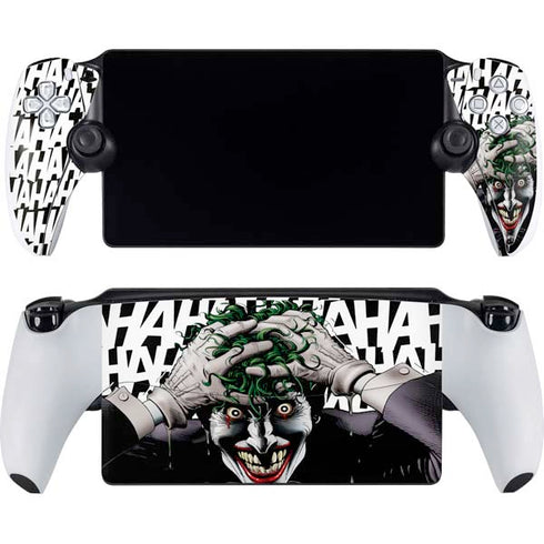 DC Comics The Joker Killing Joke Variant Cover Art by Brian Bolland PlayStation Portal Remote Player Skin
