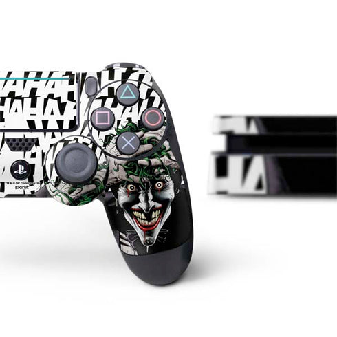 DC Comics The Joker Killing Joke Variant Cover Art by Brian Bolland PS4 Slim Bundle Skin