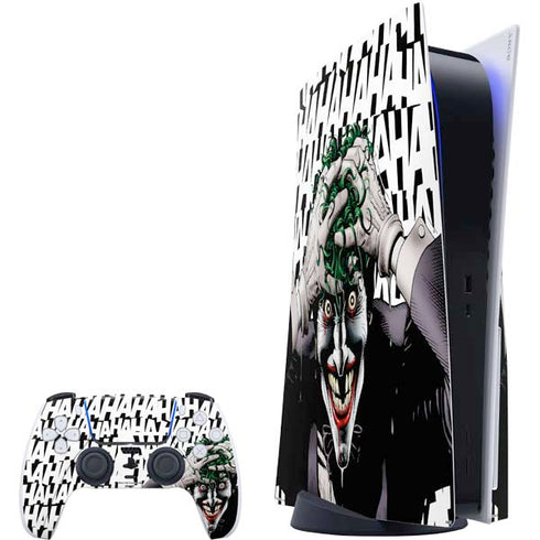 DC Comics The Joker Killing Joke Variant Cover Art by Brian Bolland PS5 Bundle Skin