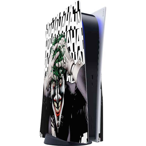 DC Comics The Joker Killing Joke Variant Cover Art by Brian Bolland PS5 Console Skin