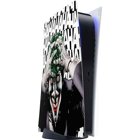 DC Comics The Joker Killing Joke Variant Cover Art by Brian Bolland PS5 Digital Edition Console Skin