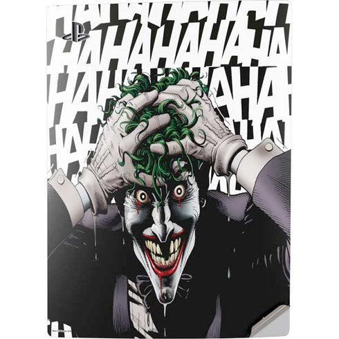 DC Comics The Joker Killing Joke Variant Cover Art by Brian Bolland PS5 Digital Edition Console Skin
