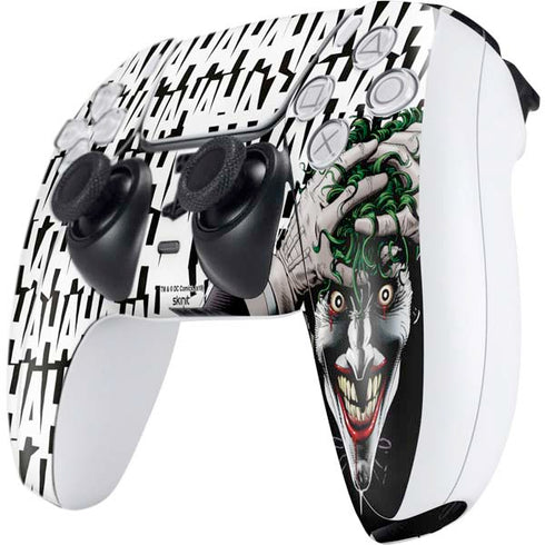 DC Comics The Joker Killing Joke Variant Cover Art by Brian Bolland PS5 Controller Skin