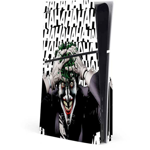 DC Comics The Joker Killing Joke Variant Cover Art by Brian Bolland PS5 Slim Disk Console Skin