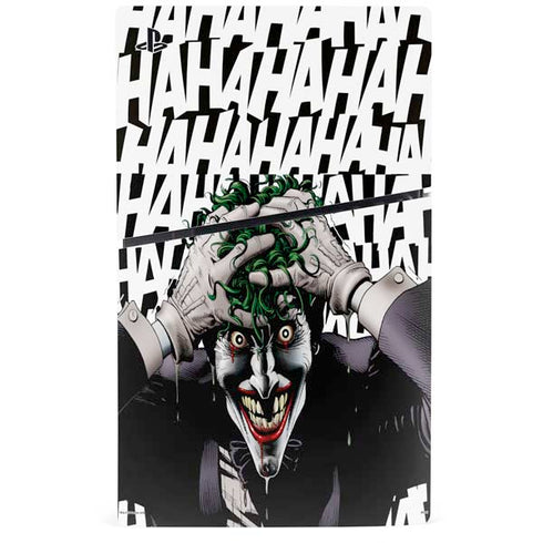 DC Comics The Joker Killing Joke Variant Cover Art by Brian Bolland PS5 Slim Disk Console Skin