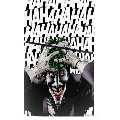 DC Comics The Joker Killing Joke Variant Cover Art by Brian Bolland PS5 Slim Digital Edition Bundle Skin