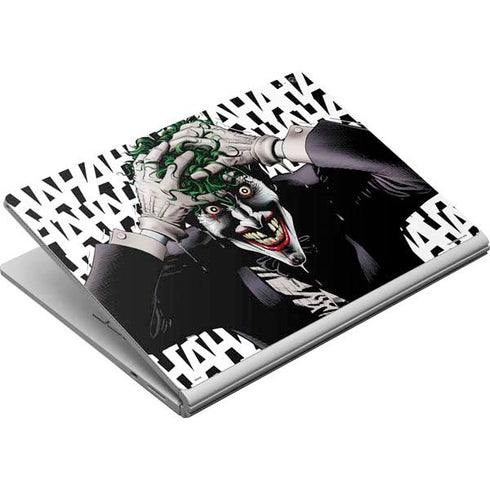 DC Comics The Joker Killing Joke Variant Cover Art by Brian Bolland Surface Book Skin